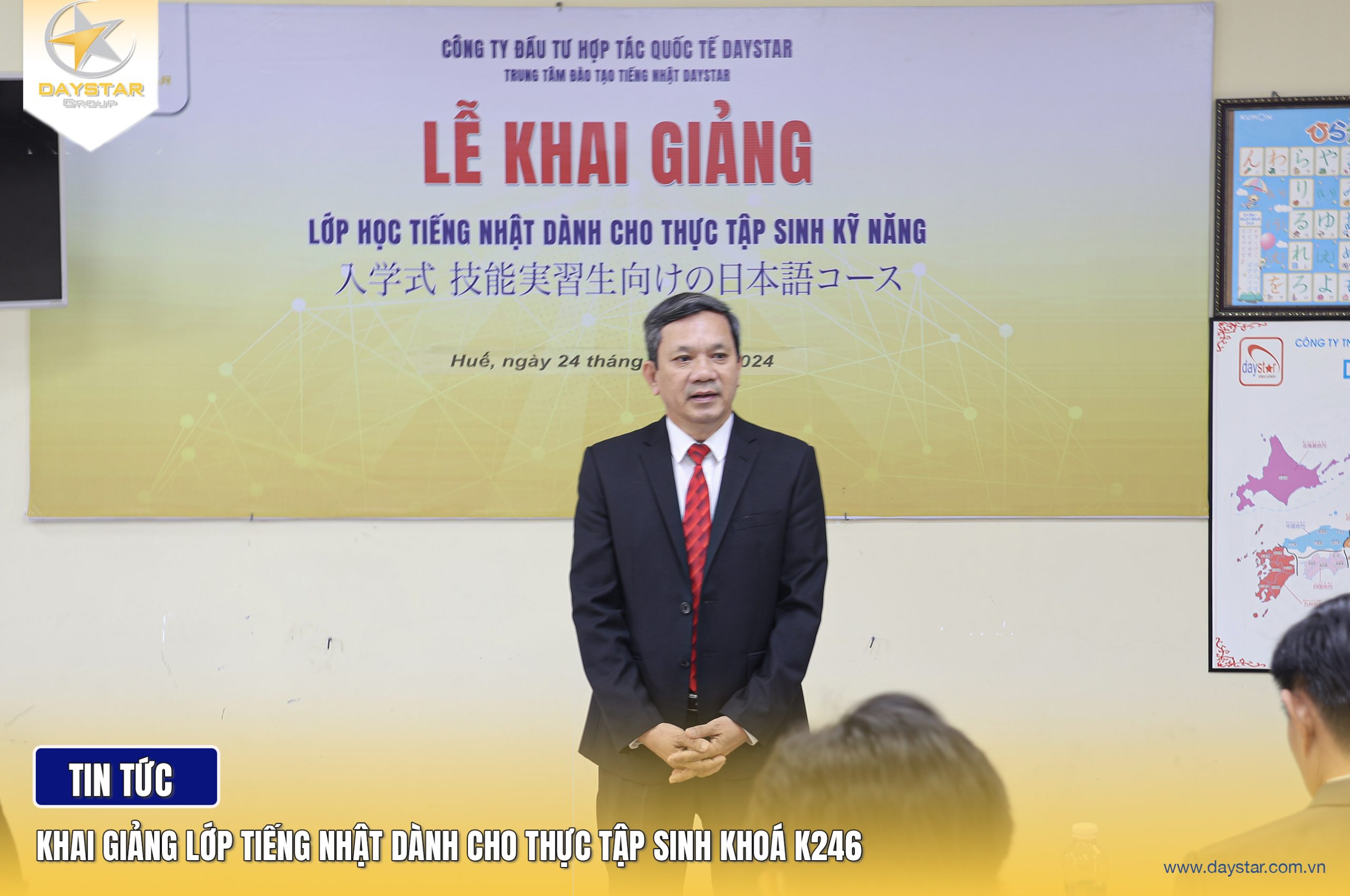 Phát biểu của Lãnh đạo Daystar trong buổi khai giảng