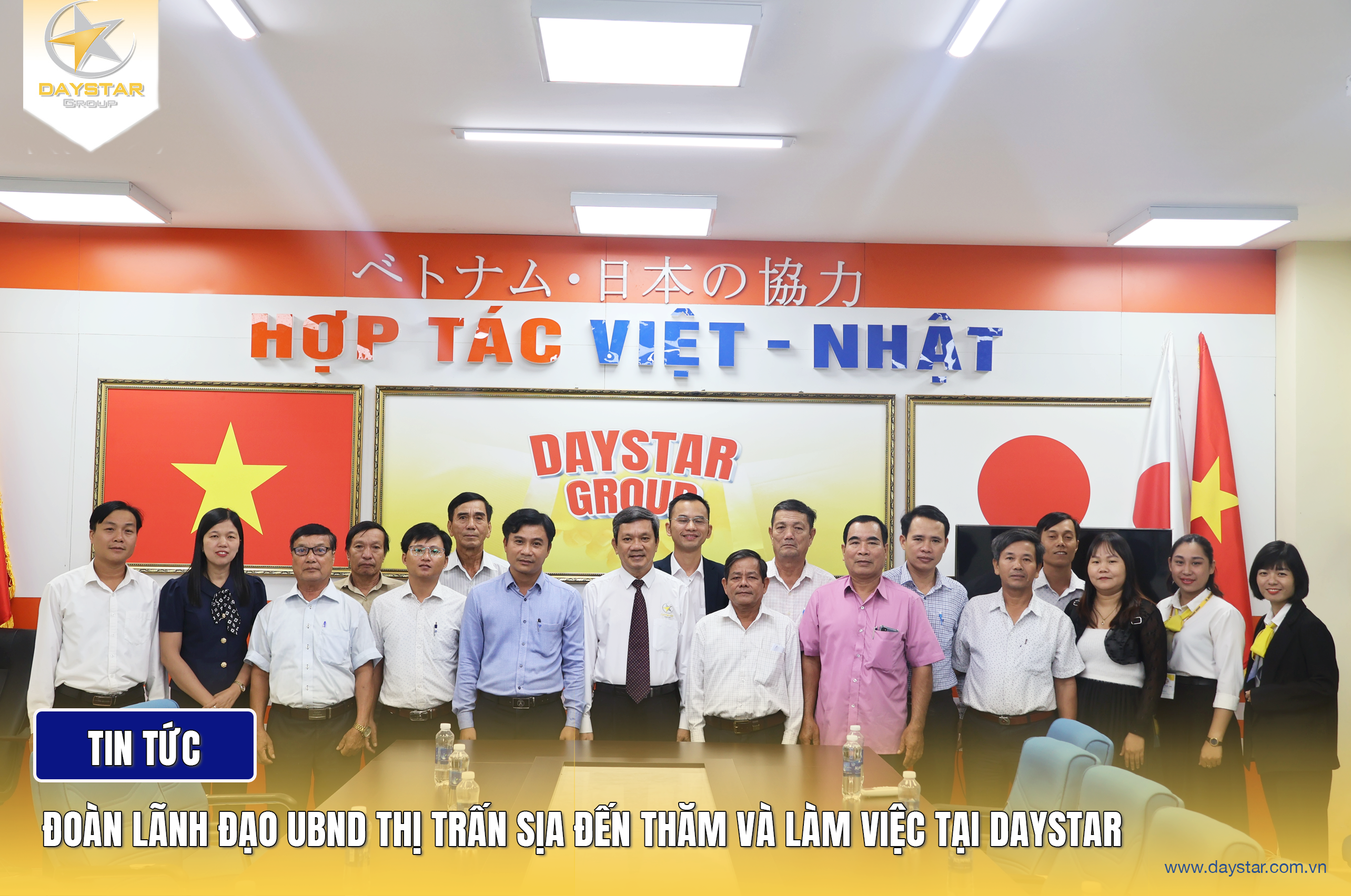 Daystar tiếp đón đoàn lãnh đạo đến thăm và làm việc